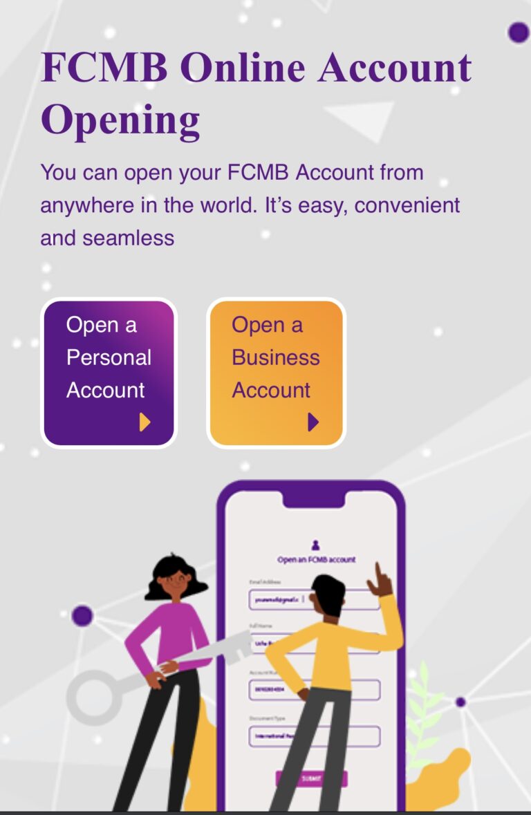 How to open FCMB account on online/phone? - BankingandFinanceNigeria