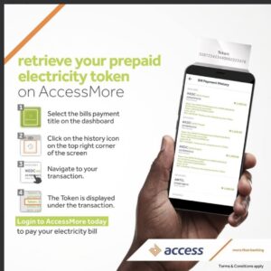 Access bank token prepaid 